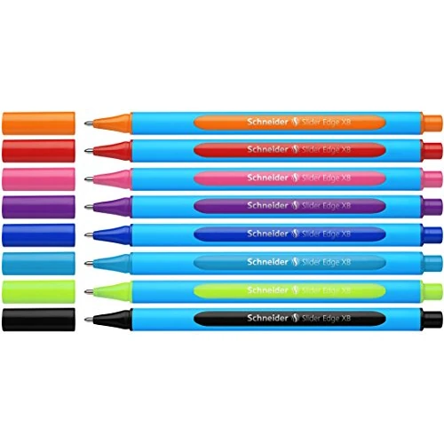 Offre limitée : Schneider Slider Edge (Stylo bille, Pointe extra large (XB)) Boîte à crayons 8, Couleurs Assortis de 16.31 EUR à 16.31 EUR (remise 0%)