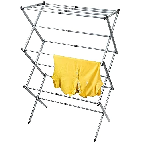 Oferta ograniczona: art moon Gobi składana suszarka do ubrań, do użytku wewnątrz, przenośna, z antypoślizgowymi nóżkami, wykonana ze stali nierdzewnej z 226.18 EUR na 226.18 EUR (znizka 0%)