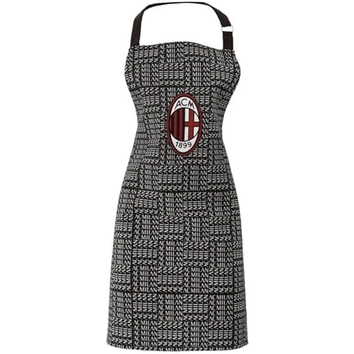 Milan 52101002111 schort, katoen, zwart, 25 x 23 x 0,5 cm