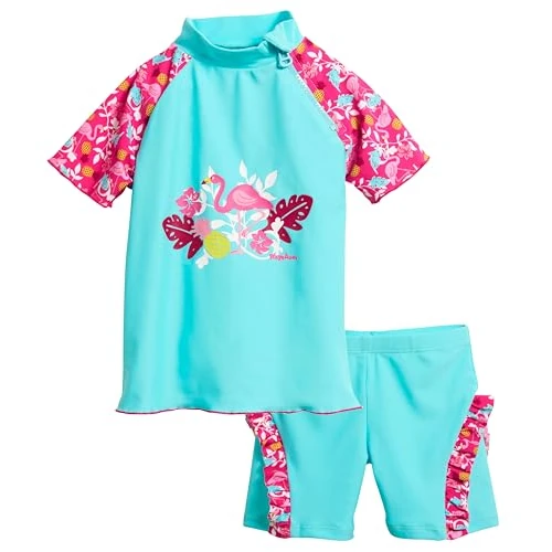 Begrenztes Angebot: Playshoes Unisex Kinder Uv-Schutz Bade-Set zweiteilig Schwimmshirt Badeshorts Badebekleidung von 15.94 EUR auf 13.55 EUR (Rabatt 15%)