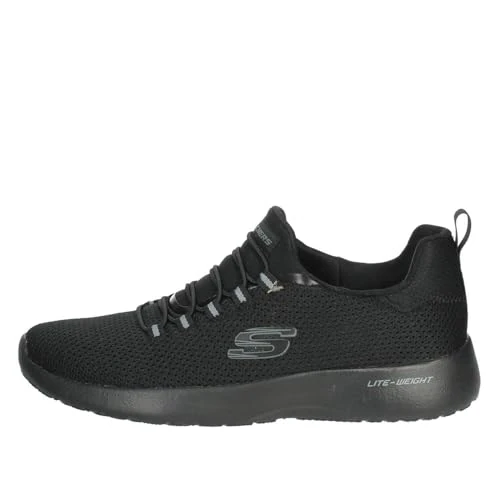 Offre limitée : Skechers Sneakers 58360 BKW Dynamight, Baskets pour Homme Grandes Tailles, Noir/Gris, 41.5 EU de 54.95 € à 43.99 € (20% de remise)