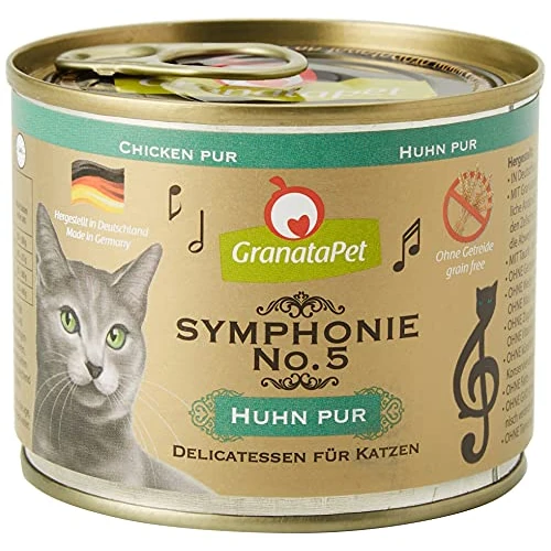 Oferta limitowana: Granatapet Symphonie Karma dla Kotów, Kurczak, 6 x 200 g z 58.96 zł na 58.96 zł (oszczędź 0.00%)
