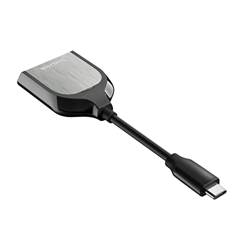 Zeitlich begrenztes Angebot: SanDisk Extreme PRO SD Kartenlesegerät USB-C (Ultraschnelles SD UHS-II Speicherkarten-Lesegerät, abwärtskompatibel mit UHS-I, kompaktes Plug-and-Play-Design für Fotos und Videos) von 45.09 € auf 45.09 € (0.00% Rabatt)
