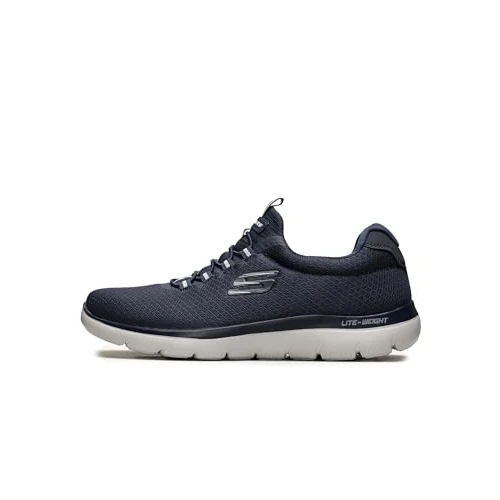Oferta limitowana: Skechers Mężczyźni Summits 52811 Trampki, Navy Mesh/Trim, 40 EU z 232.99 zł na 232.99 zł (oszczędź 0.00%)