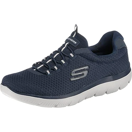 Skechers heren Summits 52811 Trainers, Navy Mesh/Trim, 45.5 EU