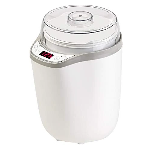 Rosenstein & Söhne Yogurteras - yogurtera: Yogurtera, para yogur griego, yogur natural, etc., 2 recipientes con un volumen de 1,6 y 1,8 litros, 6 programas automáticos (Fabricante)