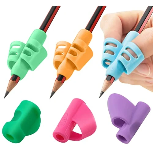 Oferta limitada: Stylo Adaptador Agarre de Lápiz para Niños - 6 Empuñaduras Zurdos Variado de 8.99 € a 8.99 € (ahorro 0.00%)