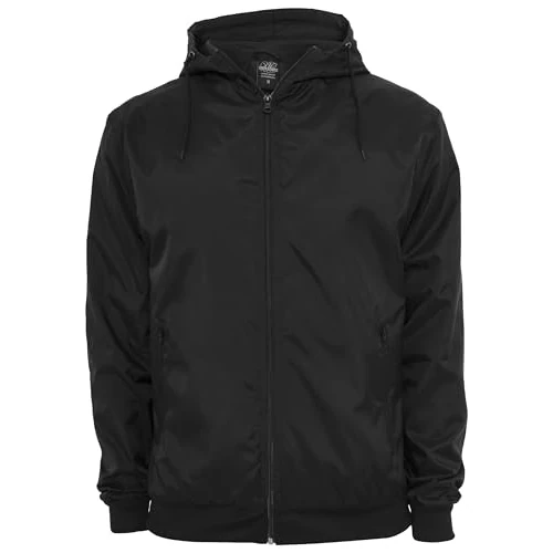 Urban Classics Windbreaker Uomo Giacca a vento nero 5XL 100% nylon
