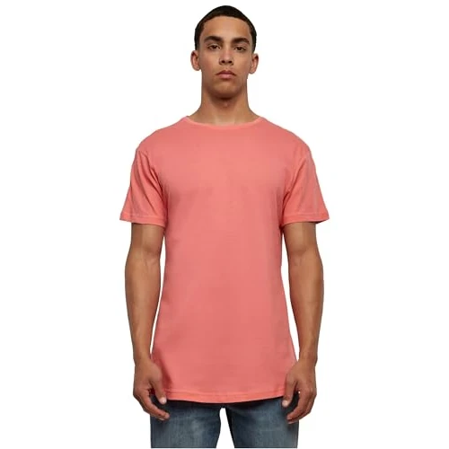 Limited-time offer: Urban Classics Men's Shaped Long T-Shirt, Pink (Coral), X-Large (Manufacturer Size: XL) from 10.80 GBP to 10.80 GBP (save 0%)