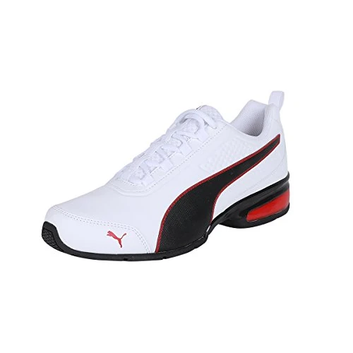 Limited-time offer: PUMA Unisex Leader Vt Sl Training Shoes, Puma White Puma Black Flame Scarlet, 13 UK from $88.12 to $88.12 (save 0.00%)