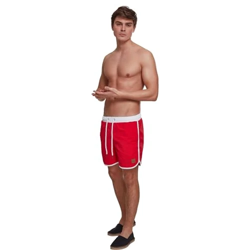 Offerta a tempo: Urban Classics In Stile Rétro, Costume Da Bagno Uomo — 39% da 19,90 € a 12,08 €