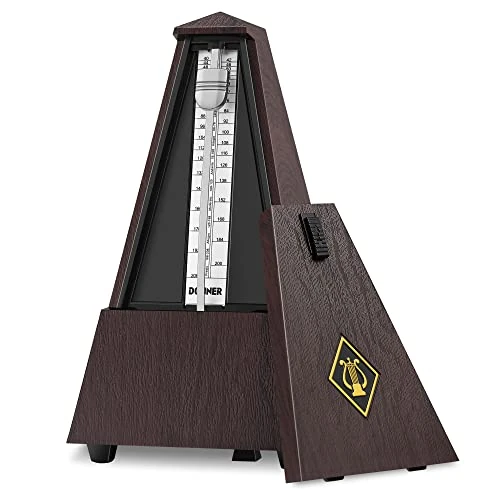 Offerta a tempo: Donner Metronomo meccanico per Pianoforte Chitarra Basso Tamburo Violino e altri Strumenti Musicali DPM-1 - 17% da 39.99 € a 33.19 €