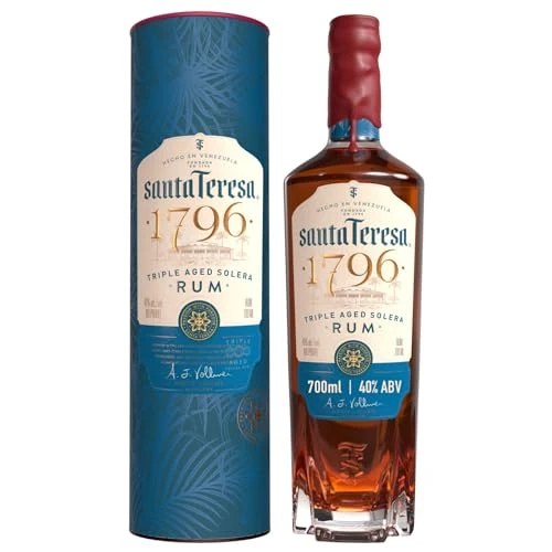 Begrenztes Angebot: Santa Teresa 1796 Solera Rum, Goldmedalliengewinner San Francisco World Spirit Competition, (1 x 0,7 l) von 44.82 EUR auf 34.96 EUR (Rabatt 22%)