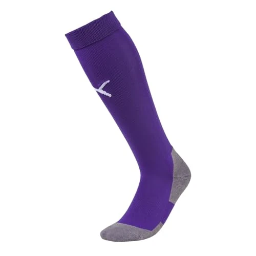 Puma Mężczyźni Team Liga Socks Core Skarpety, Fioletowy/Szary (Prism Violet), Rozmiar 35-38
