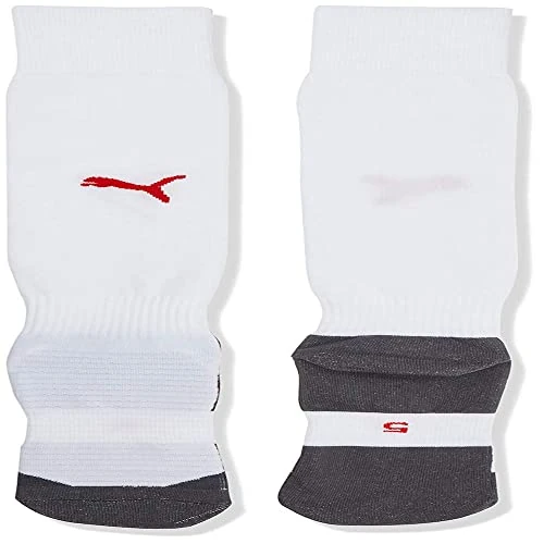 Puma Liga Socks Core, Calcetines para Hombre, Blanco (White/Red), 47-49 (Talla del fabricante: 5)