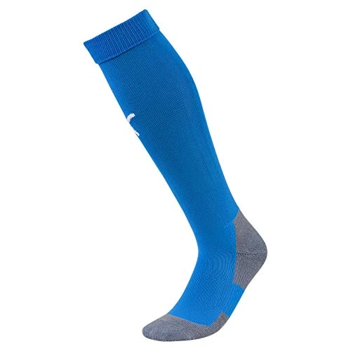 Puma Team Liga Socks Core Calzettoni da Calcio, Blu (Electric Blue Lemonade/White), 35-38 Uomo