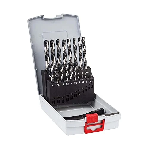Zeitlich begrenztes Angebot: Bosch Professional 19tlg. HSS Spiralbohrer PointTeQ Set (für Metall, ProBox, Zubehör Bohrschrauber) von 17.61 € auf 10.99 € (38% Rabatt)