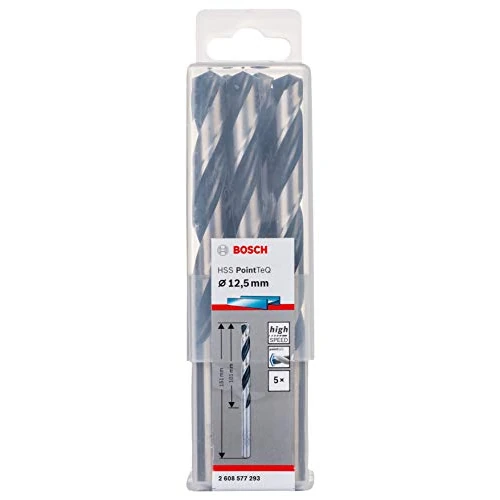 Bosch Professional Broca Helicoidal, Talla, diámetro 12.5 mm