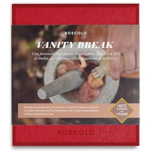 Offerta a tempo: Boscolo Gift Vanity Break | Cofanetto Spa e Benessere 1 Notte + Colazione + Trattamento Incluso | Idea Regalo Anniversario | 20+ Hotel Wellness Selezionati Italia | Valido 12 Mesi - 0.00% da 219.00 € a 219.00 €