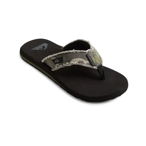 Offerta a tempo: Quiksilver, Monkey Abyss Uomo, Green/Brown/Black, 45 EU — 68% da 22,99 € a 7,37 €