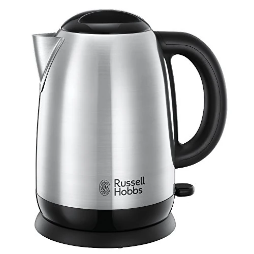 Offerta a tempo: Russell Hobbs Bllitore Elettrico - 1,7 L, 2400 W - Acciaio Inox Satinato; Ebollizione Rapida; Filtro Anticalcare Rimovibile; Beccuccio, Indicatore Liv. di Riempimento, Adventure 23912-70 - 28% da 31.90 € a 22.90 €