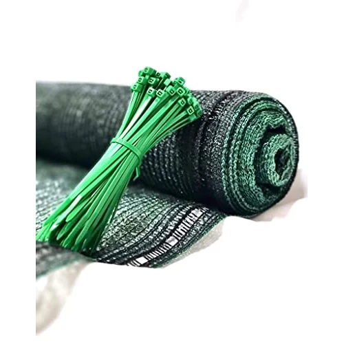 PINTO FERRAMENTA Rete Telo Ombra Ombreggiante H150 x 25 Metri +100 Fascette in Omaggio Privacy Schermutura 90% Rotolo Verde Recinzione Esterno Copertura Sole Oscurante per Giardino Terrazzo Balcone