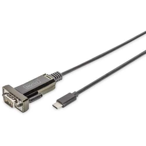 Oferta limitada: DIGITUS USB a adaptador serie, convertidor RS232, USB 2.0 Tipo-C a DSUB 9M, chipset FTDI FT232RL, cable de conexión de 1 m de 23.44 € a 23.44 € (ahorro 0.00%)