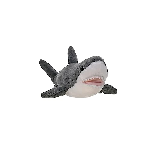 Offre limitée : Wild Republic Cuddlekins Mini Grand Requin Blanc, Animal en Peluche, 20 cm, Cadeau pour Bébés, Peluche Écologique, Rembourrage Fabriqué à Partir de Bouteilles d’Eau Recyclées de 14.99 € à 12.99 € (13% de remise)