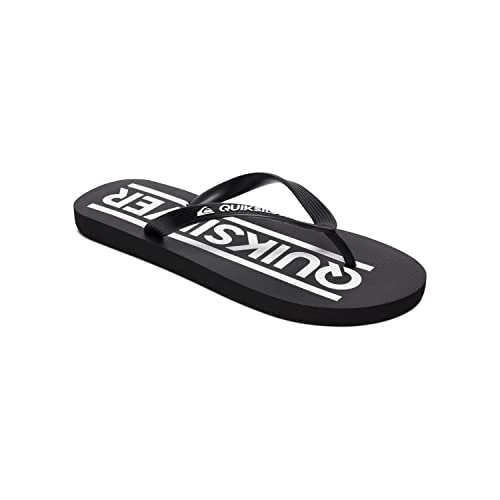 Zeitlich begrenztes Angebot: Quiksilver Herren Java Wordmark Youth Sandale, Black Black White, 39 EU von 13.99 € auf 6.49 € (54% Rabatt)
