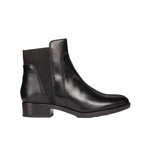 Offerta a tempo: Geox D Felicity F, Stivaletti Donna, Nero (Black), 37.5 EU - 42% da 109.90 € a 63.99 €