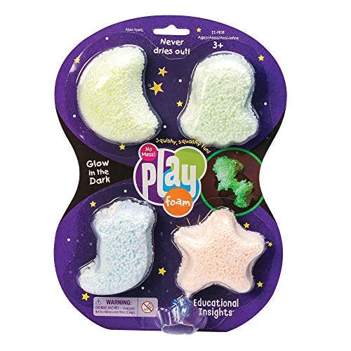 Limited-time offer: Learning Resources Playfoam Glow-in-The-Dark 4-Pack from 10.12 £ to 10.12 £ (save 0.00%)