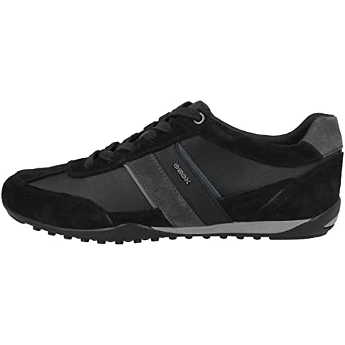 Offerta a tempo: Geox U Wells C, Sneakers Uomo, Nero/Blu (Black/Dk Jeans), 40 EU - 47% da 99.90 € a 53.38 €