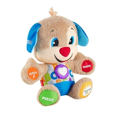 Offre limitée : Fisher-Price Puppy Eveil Progressif | Peluche Musicale et Interactive | Plus de 75 Chansons et 3 Niveaux D'apprentissage | Jouet bébé 6 Mois et Plus pour Filles et Garçons, Version: Italien, FPM51 de 36.90 EUR à 36.90 EUR (remise 0%)