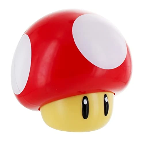 Oferta limitada: Luz figura de hongo Super Mario Bros - Producto oficial, con sonido, regalo para niños y accesorios de habitación de 19.00 EUR a 15.17 EUR (ahorro 20%)