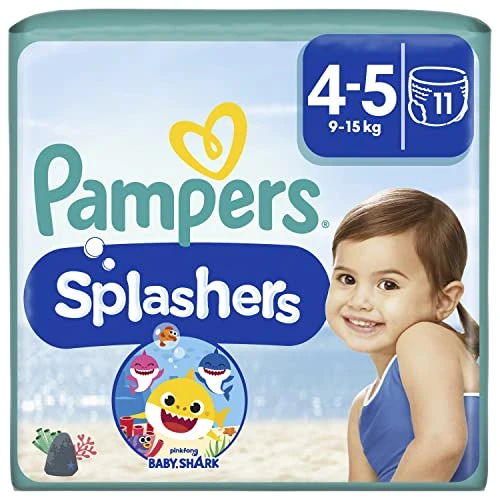 Pampers Splashers Pieluchy do Pływania, Rozmiar 4