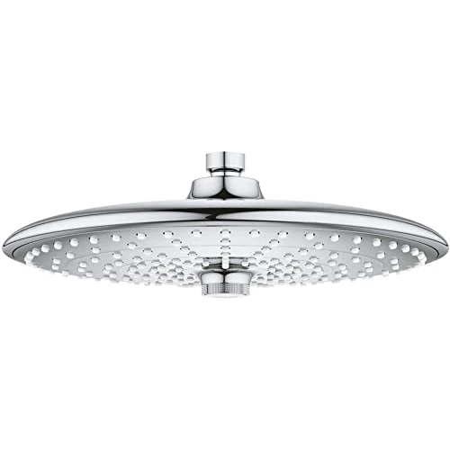 Limitiertes Angebot: GROHE Vitalio Joy 260, Kopfbrause (wassersparende Regendusche mit 3 Strahlarten, Duschkopf mit Antikalk System), chrom, 26462000 von 99.89 EUR auf 99.89 EUR (Spare 0%)