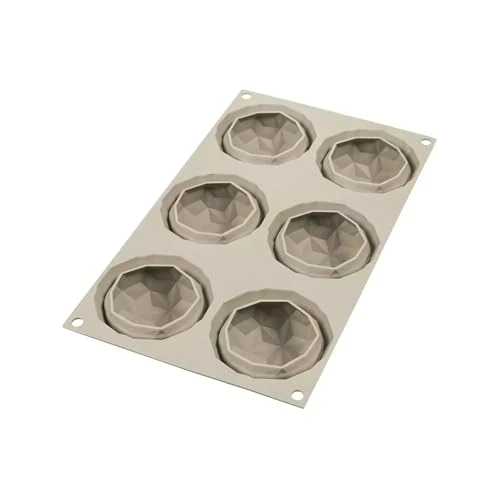 Limited-time offer: Silikomart | Silicone Mould for Monoportions MINI Gemma, Non-Stick, Pack of 10 Cake Moulds, Ø 68 h 42 mm Volume: 6 x 110 ml Tot. 660 ml from 24.36 GBP to 24.36 GBP (save 0%)