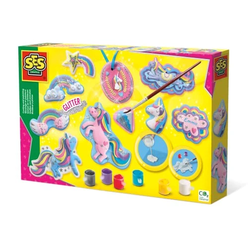 Offerta a tempo: Ses Hobby Bambine Modellare e Pitturare Unicorni, Multicolore — 32% da 20,98 € a 14,30 €
