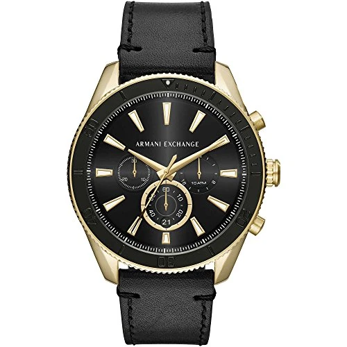 Zeitlich begrenztes Angebot: Armani Exchange Herren Armbanduhr Analog Quarz Leder AX1818 von 118.30 € auf 118.30 € (0.00% Rabatt)