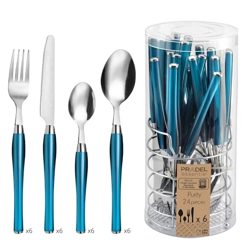 Limited offer: Amefa Purity 2222TBZW00C40 Cutlery Set for 6 People 24-Piece from 32.80 EUR to 24.61 EUR (save 25%)