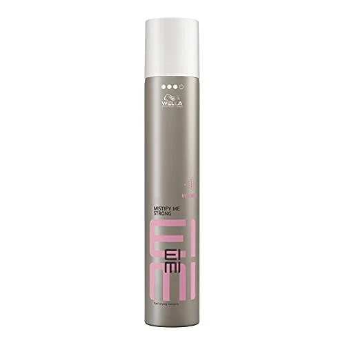 Offerta a tempo: Wella Professionals EIMI Mistify Me Strong, Lacca Spray Tenuta Forte, Modellante fino a 24 ore, Protegge da Umidità, Calore, Raggi UV, Per Tutti i Tipi di Capelli, 500 ml - 0.00% da 19.54 € a 19.54 €