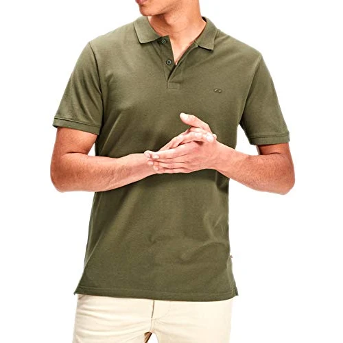 Limited-time offer: JACK & JONES Men's Jjebasic Polo Ss Noos Shirt, Green (Olive Night Detail: Slim Fit), X-Large from 15.00 GBP to 12.23 GBP (save 18%)