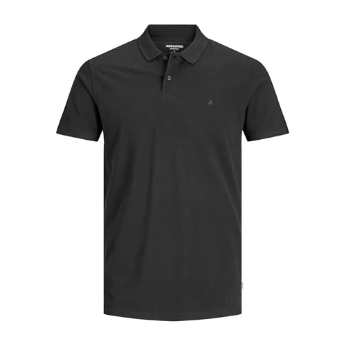 Offerta a tempo: JACK & JONES JJEBASIC POLO SS NOOS, Polo, Uomo, Nero (Black Detail: Slim Fit), XXL - 23% da 19.99 € a 15.36 €