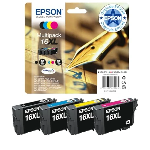 Epson C13T16364012 Tusz Do Drukarki, Wielokolorowy, XL