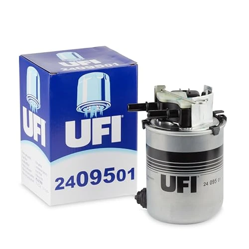 Zeitlich begrenztes Angebot: UFI Filters, Dieselfilter 24.095.01, Ersatz-Kraftstofffilter, Geeignet für Autos, Anwendbar auf verschiedene Modelle wie Nissan und Renault von 41.53 € auf 41.53 € (0.00% Rabatt)