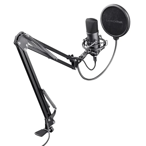 Limited-time offer: Trust GXT 252+ Emita Plus Studio microphone Black from 79.99 £ to 79.99 £ (save 0.00%)