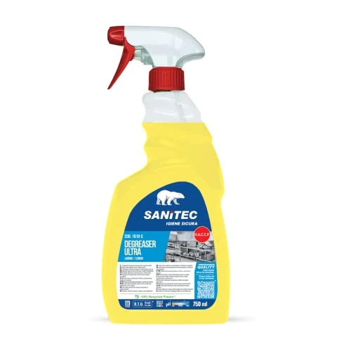 Sanitec Ultra Degreaser, Lemon, 750 ml Spray