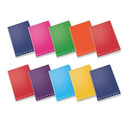 Offre limitée : Pigna, Maxi Monochrome PPL, couverture en polypropylène, 80 pages + papier de garde, intérieur 5M, quadrillé 5 mm, 10 pcs. de 14.45 EUR à 14.45 EUR (remise 0%)