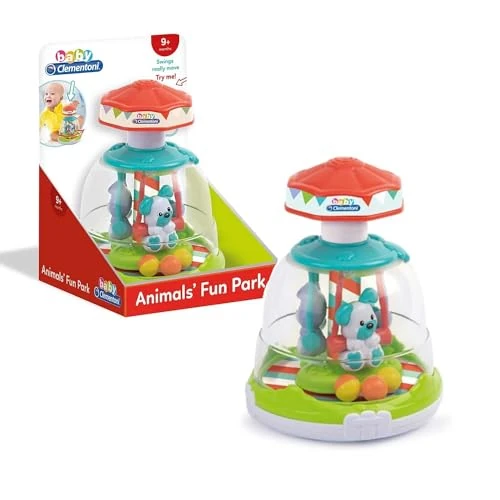 Clementoni Baby 17193 - Trottola Parco Giochi - Gioco Prima Infanzia Bambino 9 Mesi+
