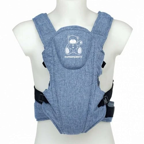Oferta limitada: Foppapedretti, Marsupi8, mochila portabebé, para niños de 3,5 a 9 kg, Jeans de 43.50 € a 43.50 € (ahorro 0.00%)